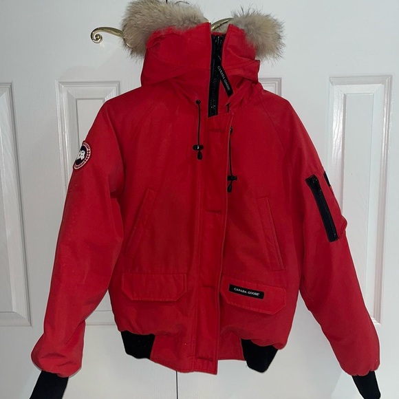 Red Canada Goose Jacket - Picture 2 of 4